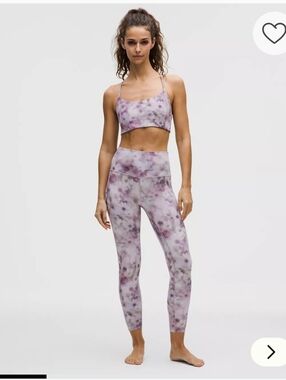 NWT Lululemon Women's Trending Color Meadow Haze Pink Multi Sz 8 $98 Floral